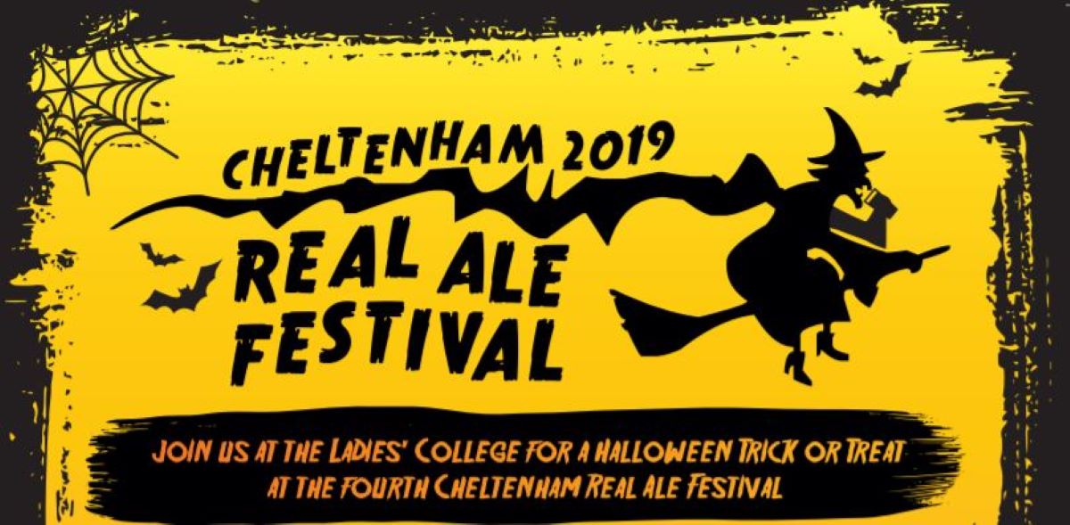 Cheltenham Real Ale Festival promotional poster